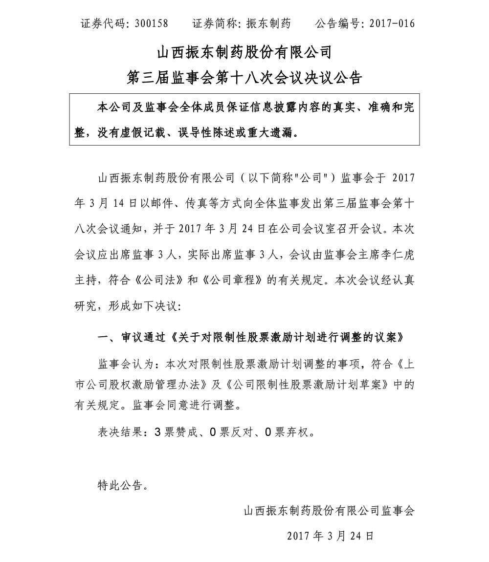 2003网站太阳集团制药,2003网站太阳集团,监事会,300158